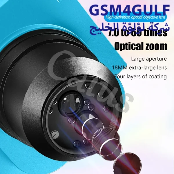 ⁦MaAnt R60 7-60X مايكروسكوب⁩ - الصورة ⁦4⁩