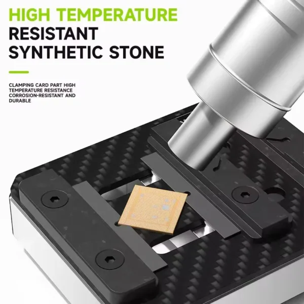 ⁦LUOWEI LW-AP03 – حامل شرائح وماذربورد قابل للتعديل من فايبر كاربون لصيانة الهواتف⁩ - الصورة ⁦3⁩