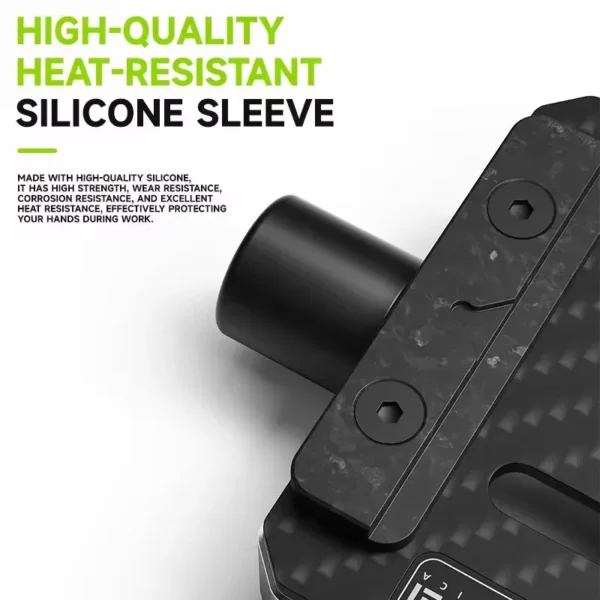 ⁦LUOWEI LW-AP03 – حامل شرائح وماذربورد قابل للتعديل من فايبر كاربون لصيانة الهواتف⁩ - الصورة ⁦6⁩