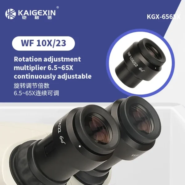 ⁦KAIGEXIN KGX-6565X مايكروسكوب⁩ - الصورة ⁦3⁩