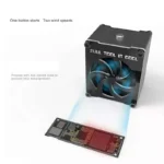 ⁦2UUL CUUL Mini – مروحة تبريد مدمجة USB-C لامتصاص أبخرة اللحام وحماية الماذربورد⁩ - الصورة ⁦5⁩