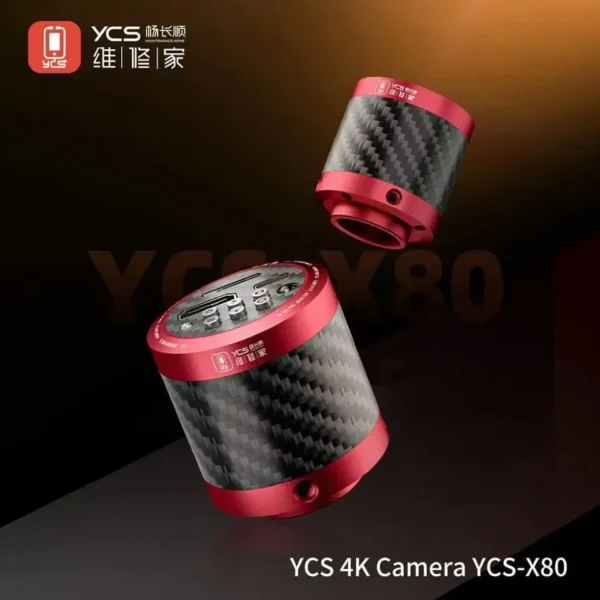 ⁦YCS-X80 – كاميرا ميكروسكوب بدقة 4K بتصميم دائري وتصوير مباشر عالي الوضوح⁩ - الصورة ⁦5⁩