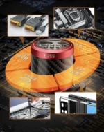 ⁦YCS-X80 – كاميرا ميكروسكوب بدقة 4K بتصميم دائري وتصوير مباشر عالي الوضوح⁩ - الصورة ⁦3⁩