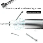 ⁦TBK-008 – مفك كهربائي احترافي قابل لضبط العزم لفك وتجميع الهواتف⁩ - الصورة ⁦2⁩