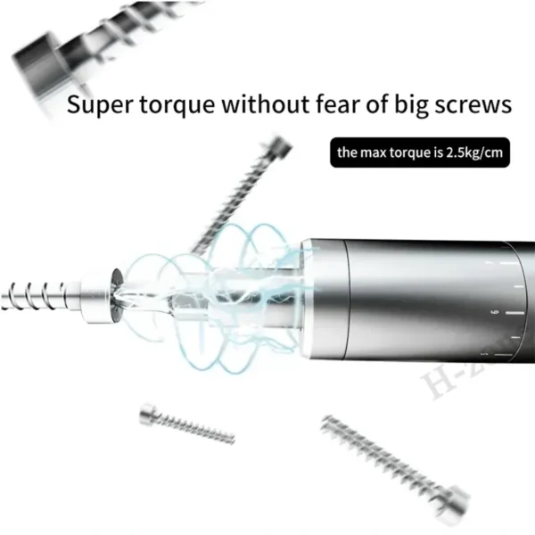 ⁦TBK-008 – مفك كهربائي احترافي قابل لضبط العزم لفك وتجميع الهواتف⁩ - الصورة ⁦2⁩