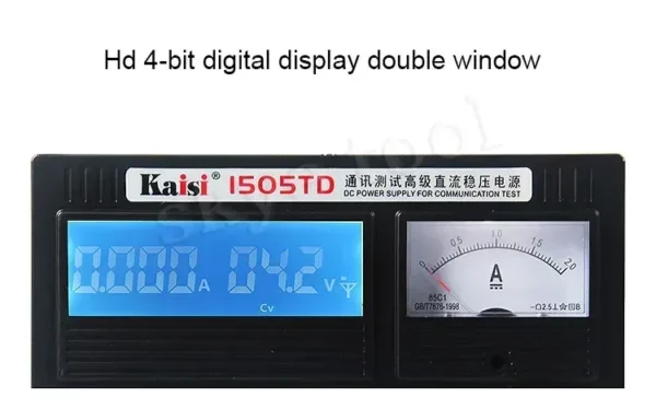 ⁦kaisi 1505TD 15V 5A باور سبلاي⁩ - الصورة ⁦6⁩