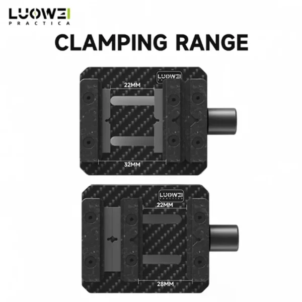 ⁦LUOWEI LW-AP03 – حامل شرائح وماذربورد قابل للتعديل من فايبر كاربون لصيانة الهواتف⁩ - الصورة ⁦4⁩