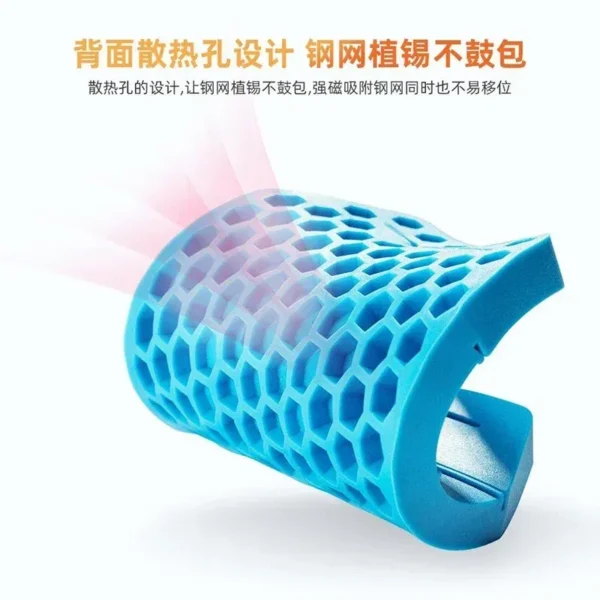 ⁦YCS BGA – قاعدة مغناطيسية مع سيلكون عازل لتثبيت الشبلونات وإعادة لحام الـ IC⁩ - الصورة ⁦5⁩