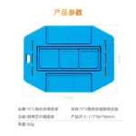 ⁦YCS BGA – قاعدة مغناطيسية مع سيلكون عازل لتثبيت الشبلونات وإعادة لحام الـ IC⁩ - الصورة ⁦6⁩