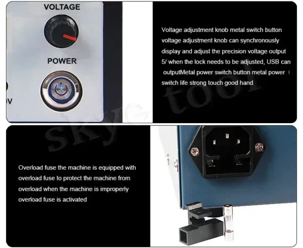 ⁦kaisi 1505TD 15V 5A باور سبلاي⁩ - الصورة ⁦5⁩