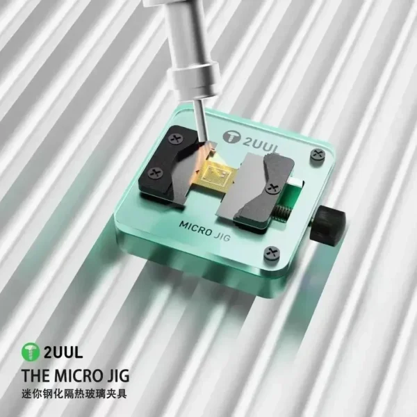 ⁦2UUL The Micro Jig – حامل شرائح صغير متعدد الاستخدام لتثبيت BGA و CPU أثناء الصيانة⁩ - الصورة ⁦2⁩
