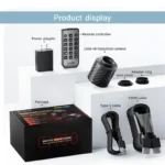 ⁦QIANLI MEGA-IDEA CX60S – كاميرا ميكروسكوب بدقة 4K بتصميم دائري وتصوير مباشر عالي الوضوح⁩ - الصورة ⁦5⁩