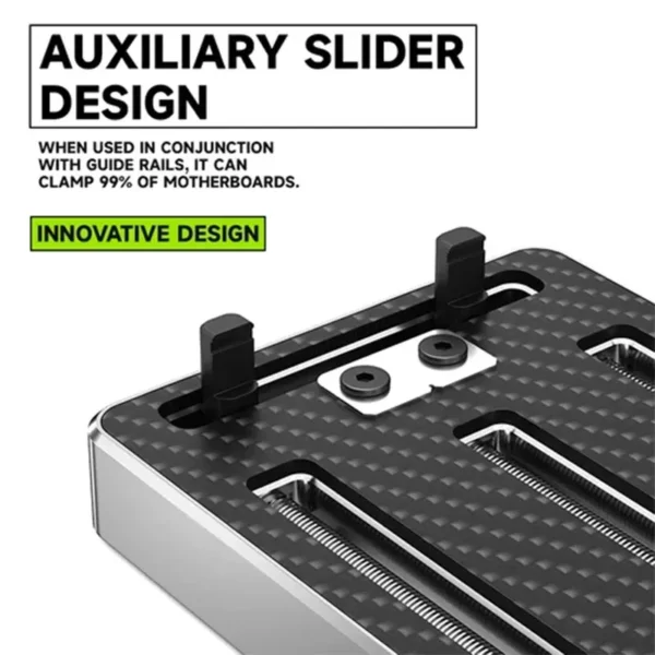 ⁦LUOWEI LW-AP02 – حامل ماذربورد ثلاثي المحاور من فايبر كاربون لتثبيت اللوحات أثناء اللحام⁩ - الصورة ⁦5⁩