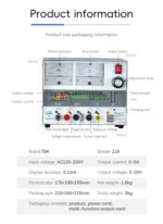 ⁦باور سبلاي TBK216 6 X 1⁩ - الصورة ⁦6⁩