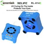RELIFE RL-014E – مروحة تبريد وشفط دخان مع لمبة UV لتثبيت اللاصق 6W