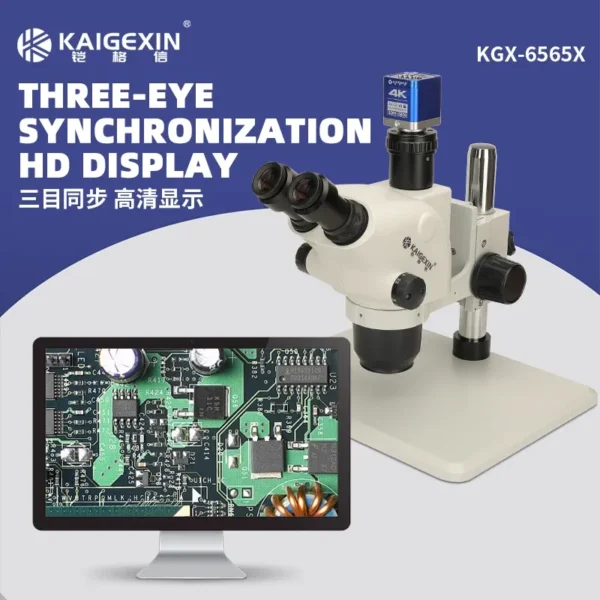 ⁦KAIGEXIN KGX-6565X مايكروسكوب⁩ - الصورة ⁦2⁩