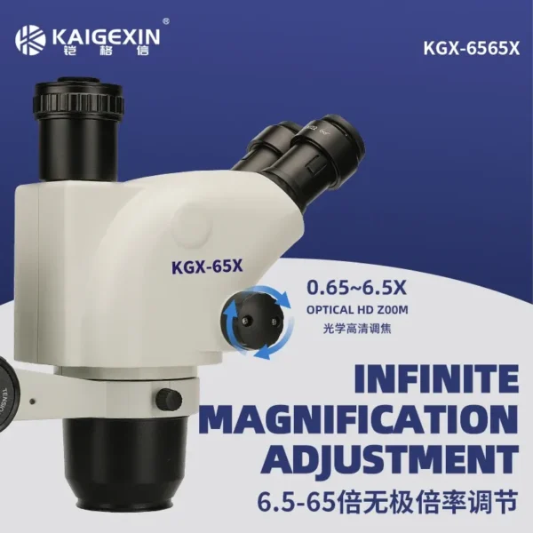 ⁦KAIGEXIN KGX-6565X مايكروسكوب⁩ - الصورة ⁦5⁩