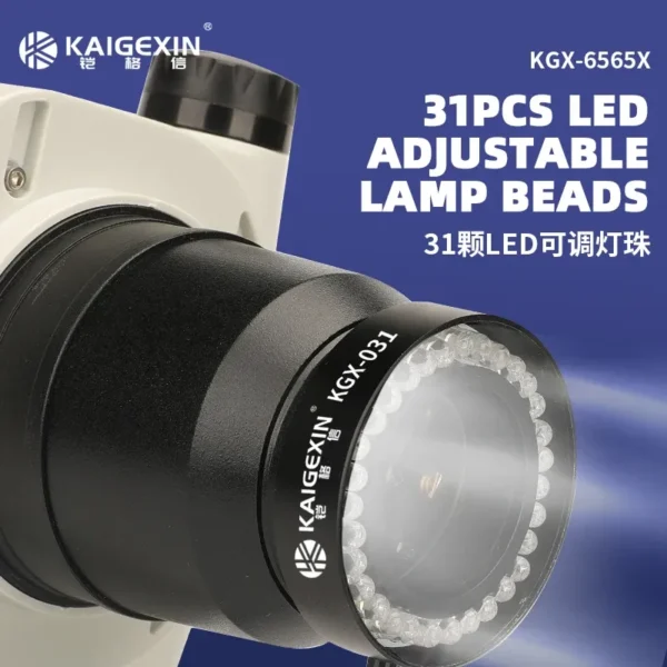 ⁦KAIGEXIN KGX-6565X مايكروسكوب⁩ - الصورة ⁦6⁩