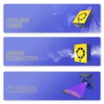 ⁦MECHANIC CUV-3 – مروحة تبريد مع إضاءة UV لمعالجة البردة واستخلاص الدخان أثناء الصيانة⁩ - الصورة ⁦3⁩