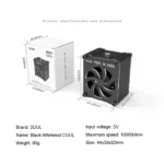 ⁦2UUL CUUL Mini – مروحة تبريد مدمجة USB-C لامتصاص أبخرة اللحام وحماية الماذربورد⁩ - الصورة ⁦6⁩