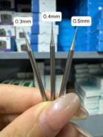 ⁦طقم 3 ريش ميني Luowei مقاسات 0.3 / 0.4 / 0.5 مم⁩ - الصورة ⁦3⁩