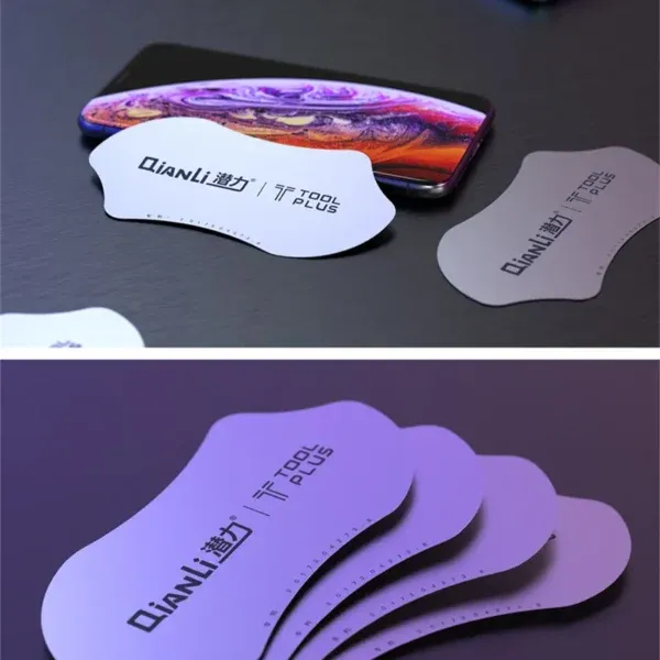 ⁦QIANLI بطاقة تفكيك على شكل الفول السوداني لإصلاح الهاتف المحمول شاشة LCD غطاء خلفي زجاجي أداة فتح التحديق⁩ - الصورة ⁦6⁩