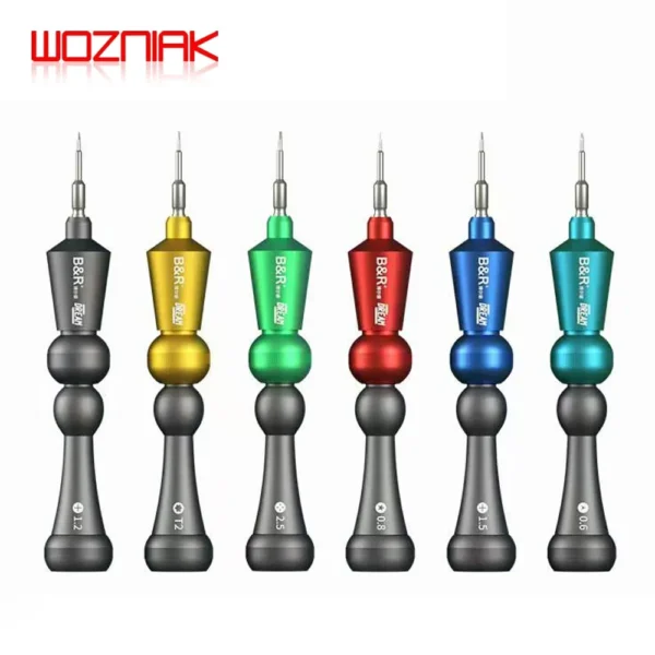 B&R Dream Space مفك ثلاثي الأبعاد S2 ستيل — طقم أدوات لفك وإصلاح هواتف iPhone وAndroid