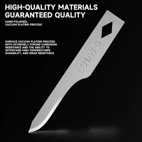 ⁦أداة LUOWEI LW-K1S مزودة بشفرة حادة ومتينة لتفكيك معالجات الـ CPU والـ IC وإزالة اللواصق⁩ - الصورة ⁦4⁩