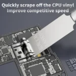 طقم شفرات إزالة غراء LANRUI 007 — مجموعة 10 قطع لتنظيف معالجات CPU وشرائح IC