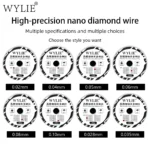 ⁦WYLIE واير نانو دايموند عالي الصلابة لفصل الـ الباغات من شاشات LCD — 100م، 0.028–0.1 مم لأعمال صيانة الموبايل⁩ - الصورة ⁦4⁩