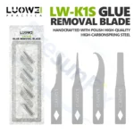 أداة LUOWEI LW-K1S مزودة بشفرة حادة ومتينة لتفكيك معالجات الـ CPU والـ IC وإزالة اللواصق