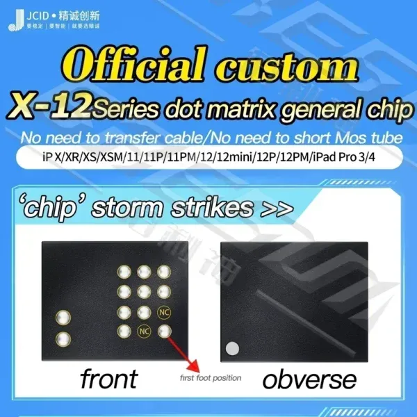 ⁦فلاتة JC المخصص لقراءة وكتابة بيانات الفيس اي دي لهواتف iPhone من X حتى 14PM⁩ - الصورة ⁦3⁩