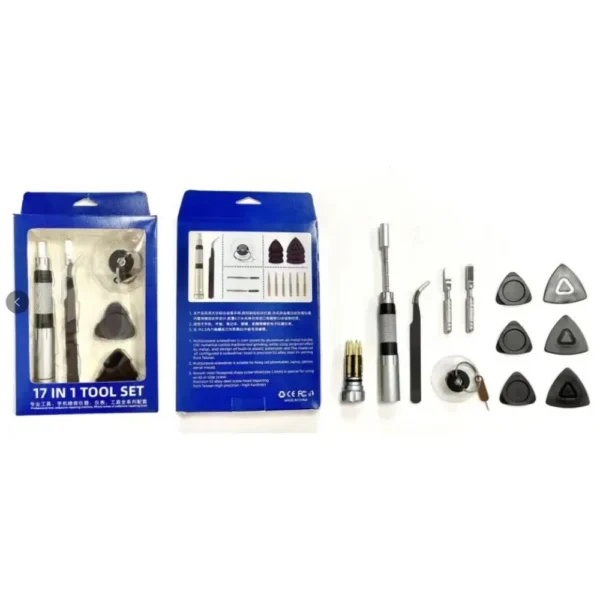 ⁦WYLIE WL-1408 طقم أدوات 14 في 1 لفك وتركيب الموبايل واللاب توب – مفكات وفتح جهاز احترافية⁩ - الصورة ⁦5⁩