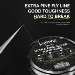 ⁦سلك بريدج LUOWEI LW-312 / LW-311 فائق الدقة لإصلاح الموبايلات – نحاسي / فضي – سماكات 0.007مم إلى 0.02مم⁩ - الصورة ⁦2⁩