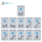 فلاتة JC المخصص لقراءة وكتابة بيانات الفيس اي دي لهواتف iPhone من X حتى 14PM