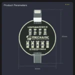 ⁦MECHANIC T810 لوحة اختبار مخارج الشحن للهواتف — مناسبة لآيفون وأندرويد (Lightning / Type-C) للكشف عن أعطال عدم الشحن⁩ - الصورة ⁦5⁩