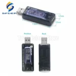 ⁦USB Digital Display Tester SS-302A لقياس الجهد والتيار — يدعم الشحن السريع ومجموعة واسعة من الأجهزة⁩ - الصورة ⁦3⁩