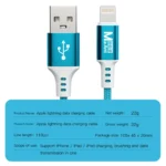 ⁦MaAnt كابل 3 في 1 للشحن و التفليش — بدون تغيير الكابل وبدعم الريكفري التلقائي لأجهزة iPhone/iPad/iPod⁩ - الصورة ⁦5⁩