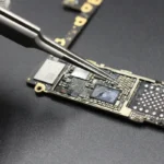 ⁦Ultra Thin Fly Line Tweezers For Phone Fingerprint Motherboard Repair 0.15mm AT-11JP 15JP Stainless Steel Precision Tweezers⁩ - الصورة ⁦3⁩