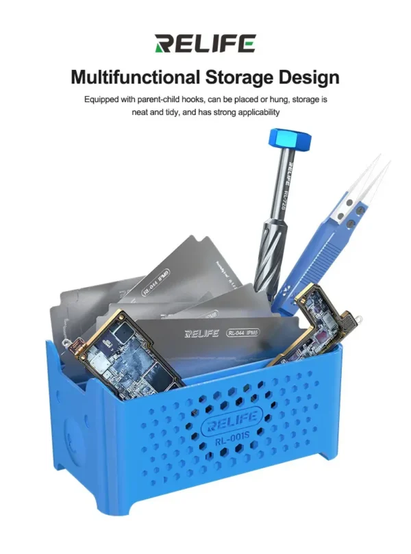 ⁦علبة تخزين شبلونات RELIFE RL-001S متعددة الوظائف⁩ - الصورة ⁦3⁩