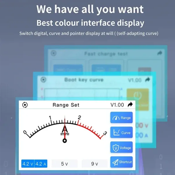 ⁦باور سبلاي (Power Supply) Aixun P3208 ذكي منظم 320 واط – لفحص اللوحة الأم والبطارية⁩ - الصورة ⁦5⁩