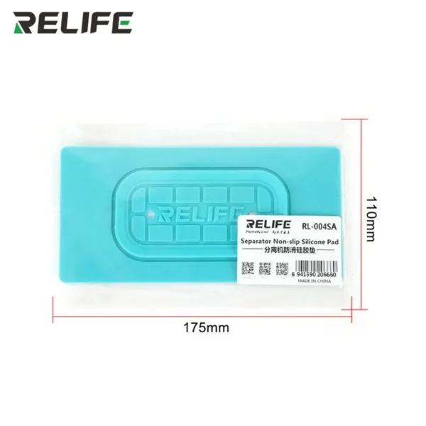 ⁦قاعدة سيليكون SUNSHINE RL-004SA مصممة لتحمل الحرارة أثناء فصل شاشات الهواتف حتى ‎7‎ بوصة⁩ - الصورة ⁦4⁩