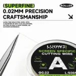 ⁦وير باغات  LUOWEI فائق الدقة 0.02 / 0.03 مم – بطول 500 متر – لفصل شاشات IPS/ OLED⁩ - الصورة ⁦5⁩