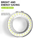 ⁦إضاءة حلقية LED للميكروسكوب LUOWEI LW-LS01 💡⁩ - الصورة ⁦5⁩