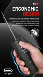 ⁦Kaisi 325 – ديرل كهربائي لتنظيف الهواتف بـ6 سرعات وإضاءة LED خضراء⁩ - الصورة ⁦2⁩