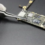 ⁦Ultra Thin Fly Line Tweezers For Phone Fingerprint Motherboard Repair 0.15mm AT-11JP 15JP Stainless Steel Precision Tweezers⁩ - الصورة ⁦2⁩