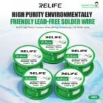 ⁦سلك قصدير بدون رصاص RELIFE HW1 يحتوي على فضة لأعمال اللحام الاحترافية⁩ - الصورة ⁦6⁩