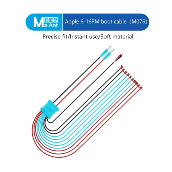 kf-Sbe8f77327fb4461f8cfa4433b4b2b265u MaAnt M076 كابل تشغيل وتفعيل البطارية لهواتف iPhone 6 – 16 Pro Max - الصورة 1