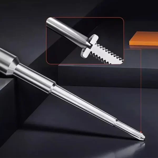 ⁦YCS طقم مفكات عزم 2D مع 5 رؤوس (PH1.5/P5/T3/T5/مسطح) — تحكم دقيق مضاد للانزلاق لصيانة لوحات MacBook والموبايل⁩ - الصورة ⁦4⁩