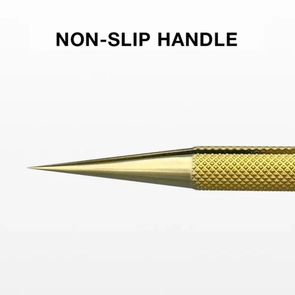 ⁦AMAOE AM-14U جفت التيتانيوم عالي الدقة غير مغناطيسي — منحني ومستقيم 0.1mm لصيانة الموبايل⁩ - الصورة ⁦5⁩